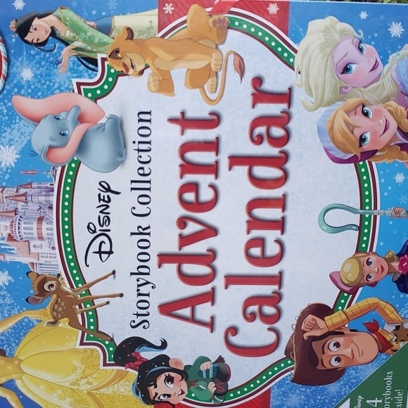 Disney | Other | Disney Storybook Collection Advent Calendar Peter Pan  Dumbo Coco Frozen Mulan | Poshmark
